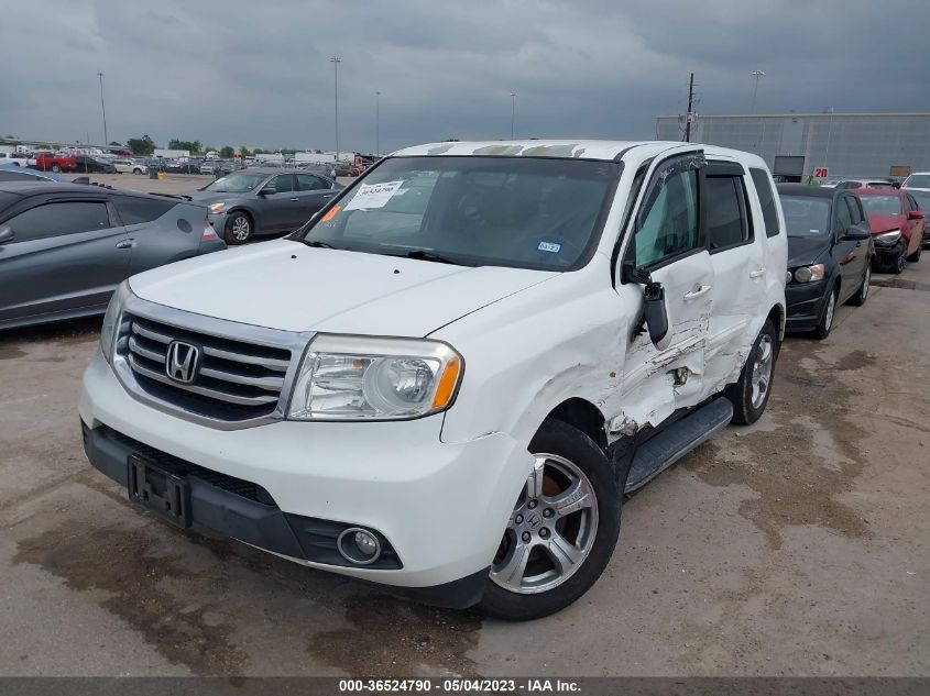 2013 HONDA PILOT EX - 5FNYF3H42DB030408