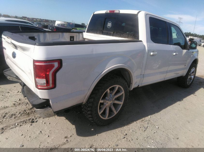 2016 FORD F-150 XL/LARIAT/XLT - 1FTEW1CP7GFA58651