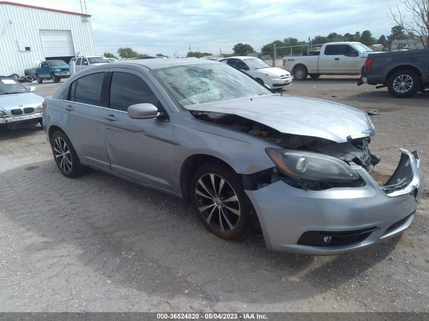 2013 CHRYSLER 200 TOURING - 1C3CCBBBXDN513221