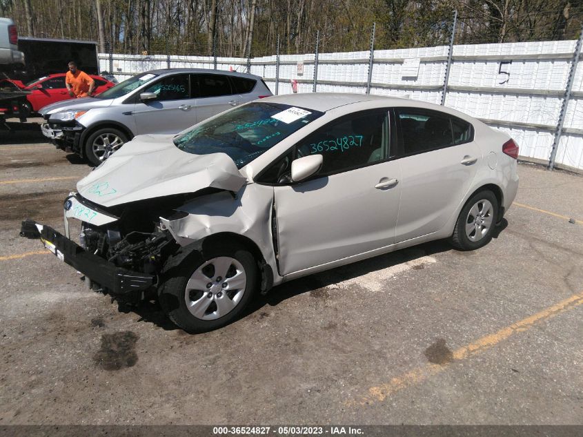 2015 KIA FORTE LX - KNAFK4A68F5420192