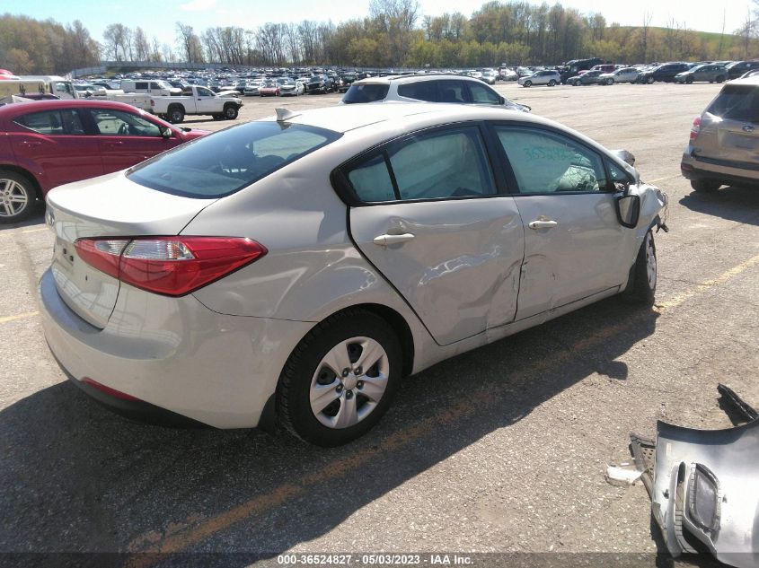 2015 KIA FORTE LX - KNAFK4A68F5420192
