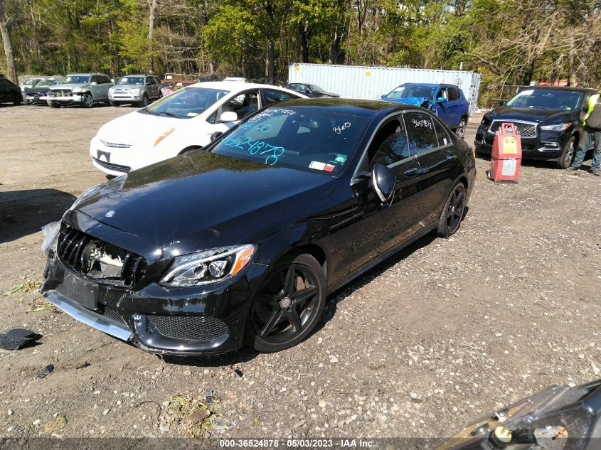 2015 MERCEDES-BENZ C-CLASS C 300 - 55SWF4KBXFU058236