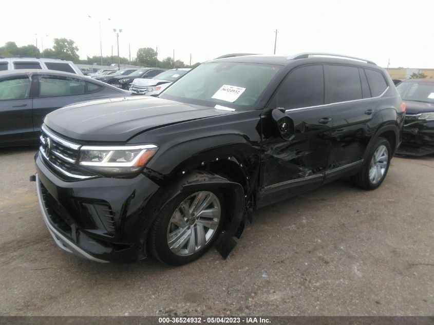 2021 VOLKSWAGEN ATLAS 3.6L V6 SEL - 1V2BR2CA9MC535281