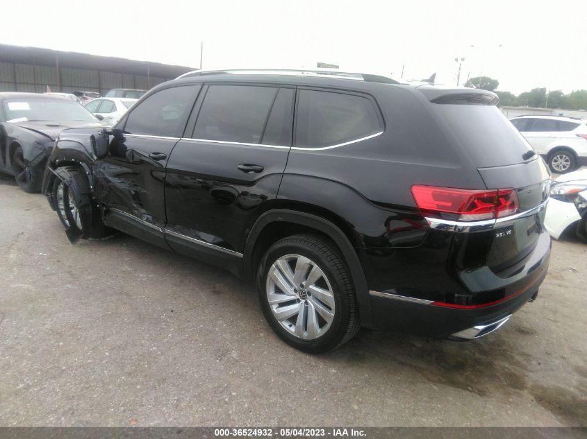 2021 VOLKSWAGEN ATLAS 3.6L V6 SEL - 1V2BR2CA9MC535281