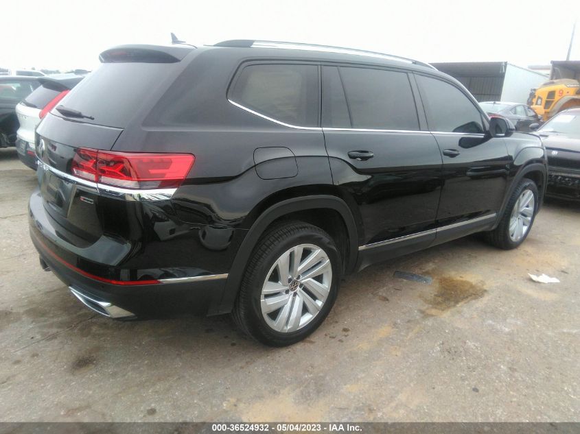 2021 VOLKSWAGEN ATLAS 3.6L V6 SEL - 1V2BR2CA9MC535281