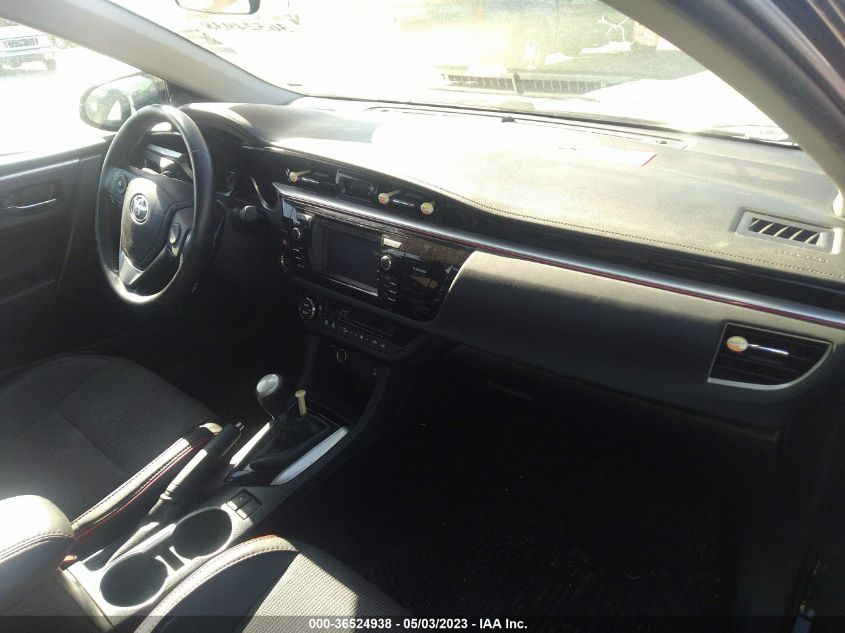 2016 TOYOTA COROLLA S - 2T1BURHE7GC506300