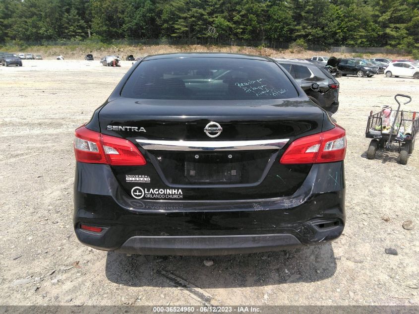 2016 NISSAN SENTRA S - 3N1AB7AP7GY226462