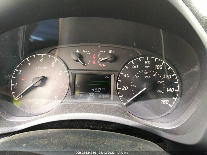 2016 NISSAN SENTRA S - 3N1AB7AP7GY226462
