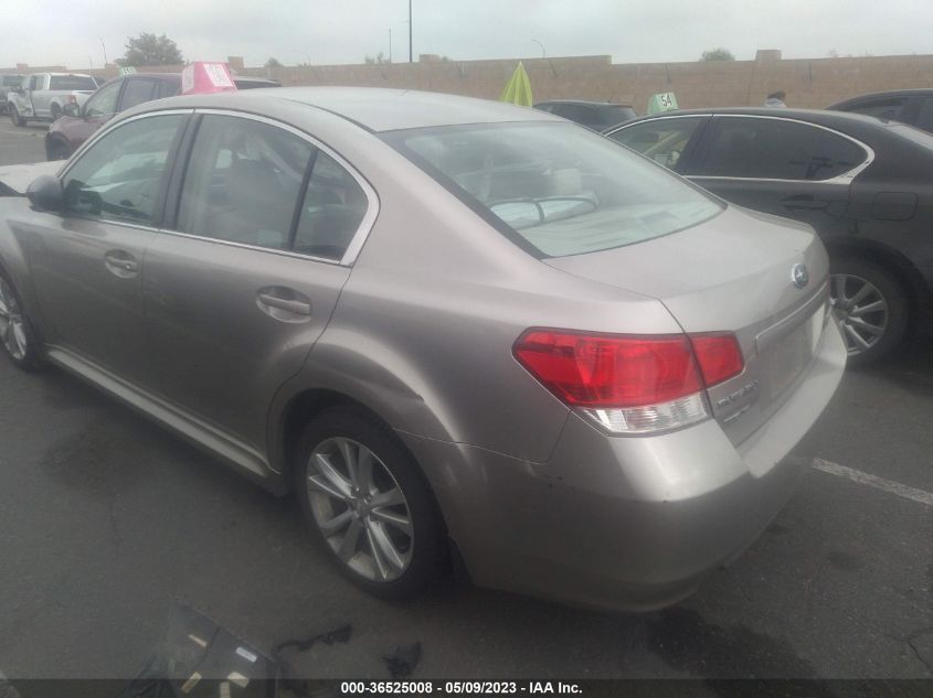 2014 SUBARU LEGACY 2.5I - 4S3BMBA68E3010986
