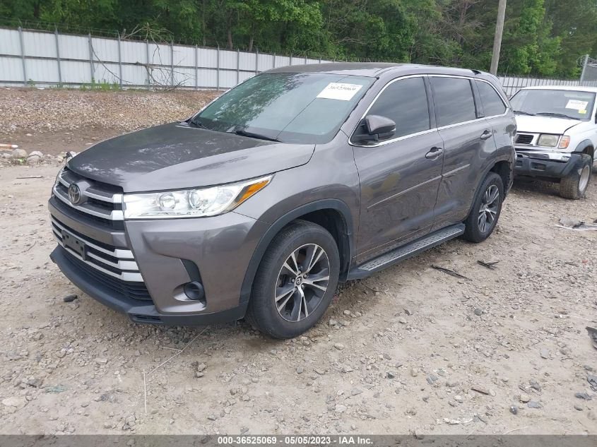 2018 TOYOTA HIGHLANDER LE PLUS - 5TDBZRFH9JS877231