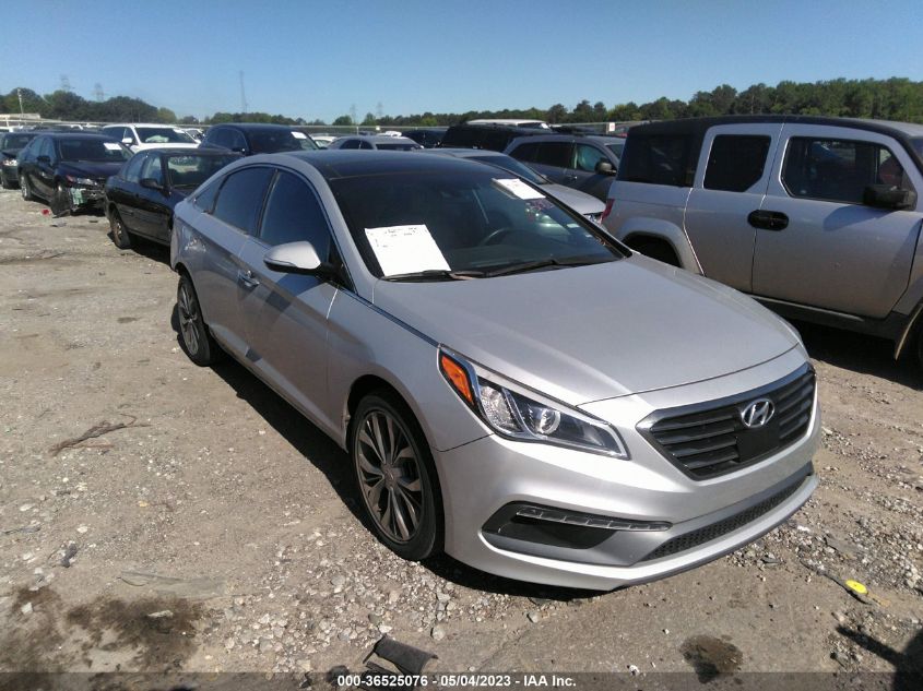 2015 HYUNDAI SONATA 2.0T LIMITED - 5NPE34AB4FH187162