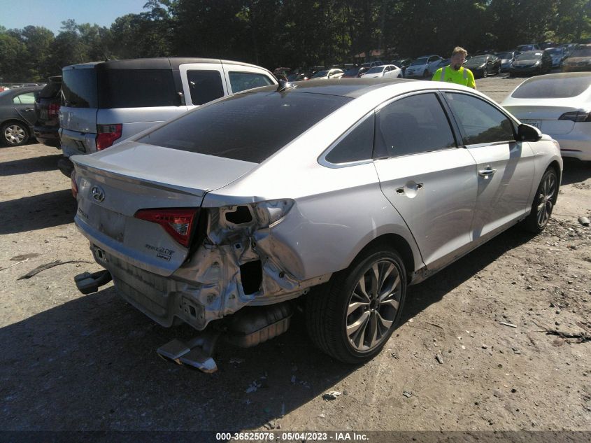 2015 HYUNDAI SONATA 2.0T LIMITED - 5NPE34AB4FH187162