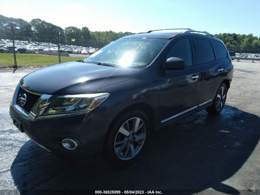 2014 NISSAN PATHFINDER PLATINUM - 5N1AR2MM1EC703918