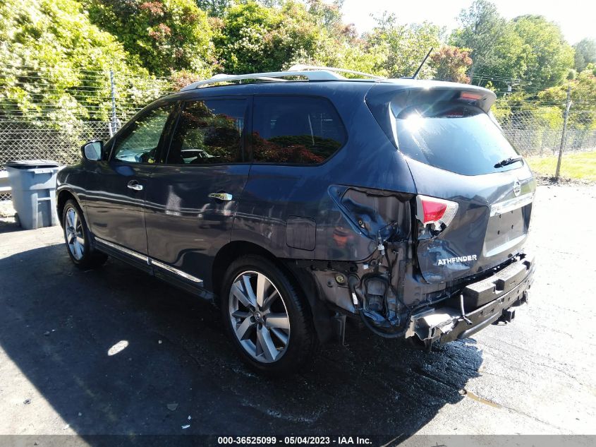 2014 NISSAN PATHFINDER PLATINUM - 5N1AR2MM1EC703918