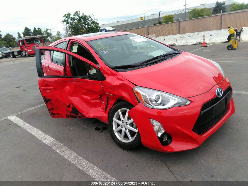 2015 TOYOTA PRIUS C ONE/TWO/THREE/FOUR - JTDKDTB33F1107911