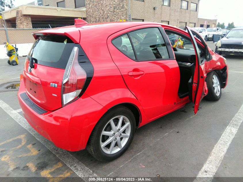 2015 TOYOTA PRIUS C ONE/TWO/THREE/FOUR - JTDKDTB33F1107911