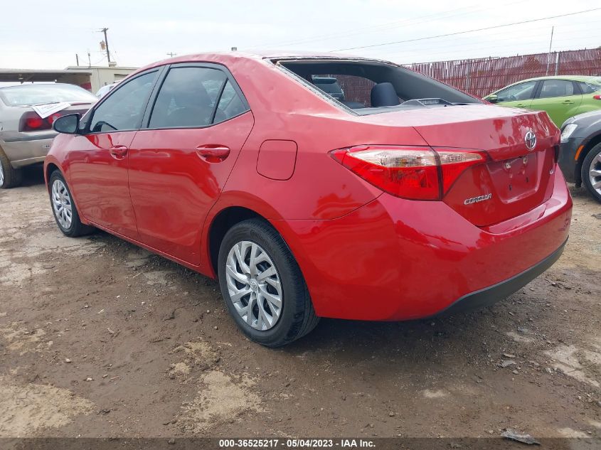 2019 TOYOTA COROLLA L/LE/SE/XLE/XSE - 5YFBURHE6KP906115