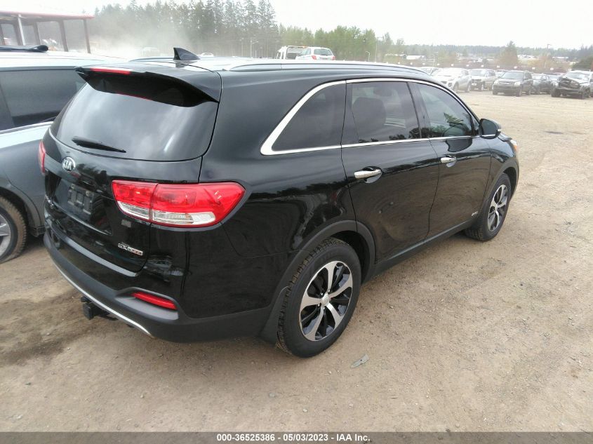 2016 KIA SORENTO EX - 5XYPHDA19GG031953