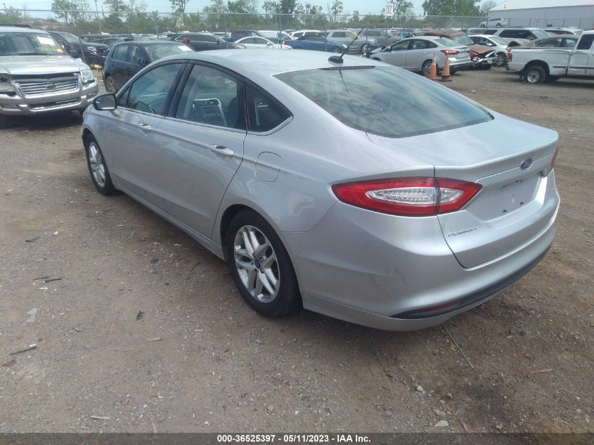 2016 FORD FUSION SE - 3FA6P0H70GR369075