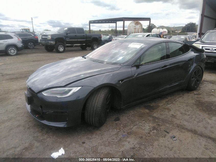 2021 TESLA MODEL S LONG RANGE - 5YJSA1E52MF447209
