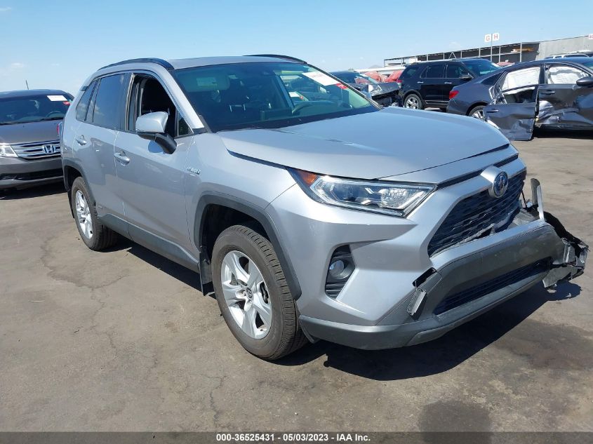 2019 TOYOTA RAV4 HYBRID XLE - JTMRWRFV8KD505292