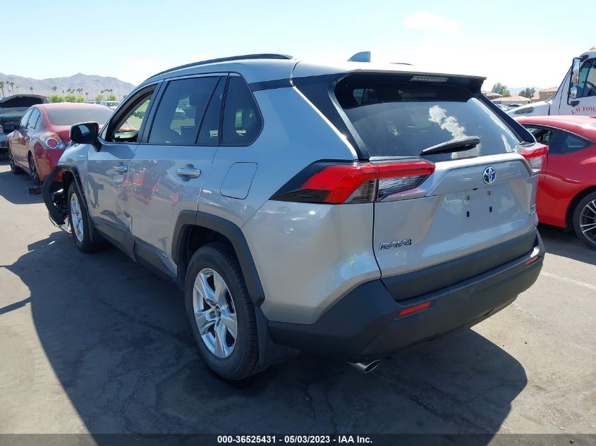 2019 TOYOTA RAV4 HYBRID XLE - JTMRWRFV8KD505292