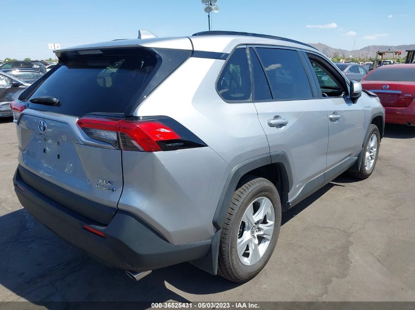 2019 TOYOTA RAV4 HYBRID XLE - JTMRWRFV8KD505292