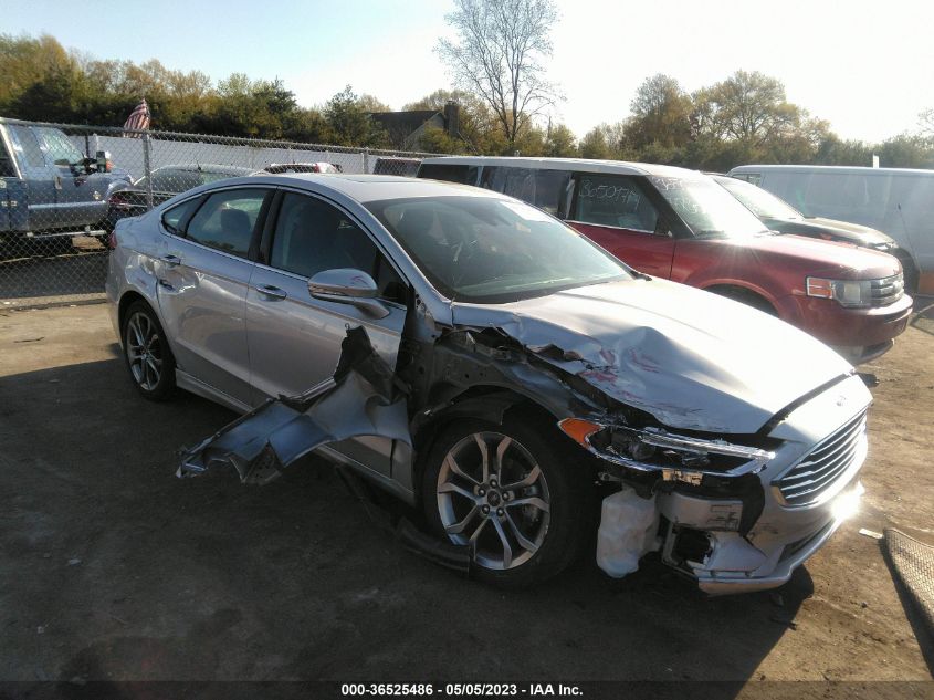 2019 FORD FUSION SEL - 3FA6P0CD1KR233558