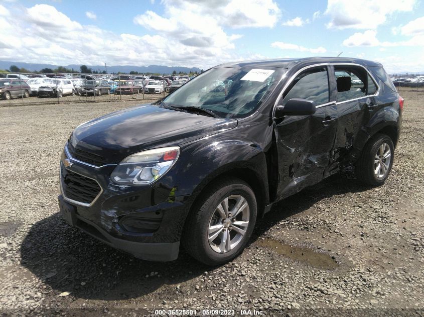 2016 CHEVROLET EQUINOX LS - 2GNFLEEK8G6222903