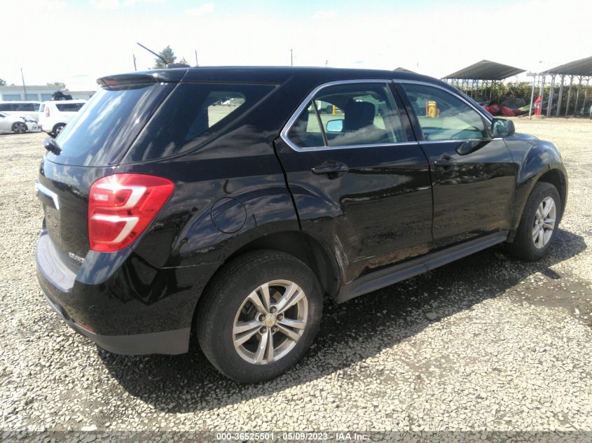2016 CHEVROLET EQUINOX LS - 2GNFLEEK8G6222903