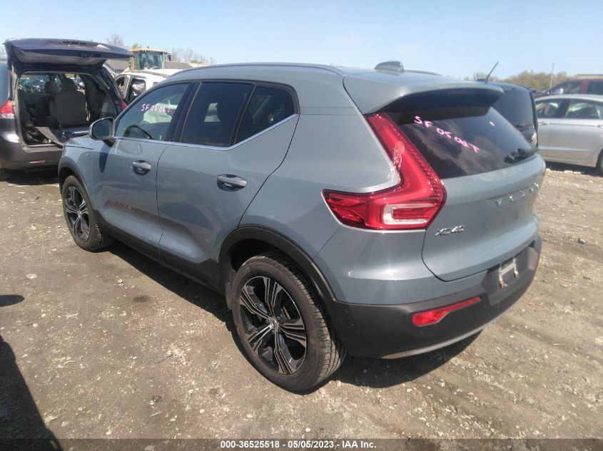 2021 VOLVO XC40 INSCRIPTION YV4162UL0M2549708