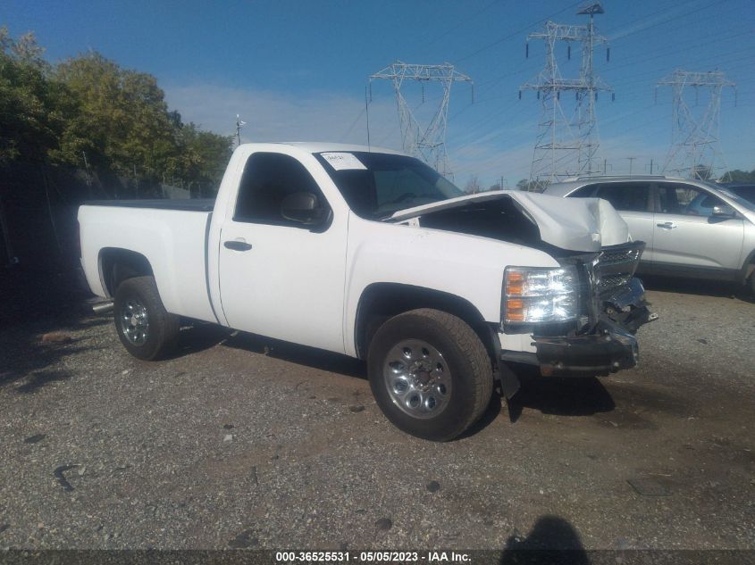 2013 CHEVROLET SILVERADO 1500 WORK TRUCK - 1GCNCPEA8DZ128530