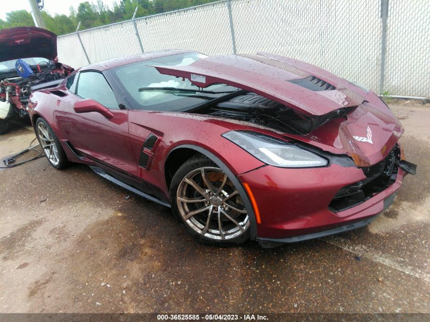 2017 CHEVROLET CORVETTE GRAND SPORT 2LT - 1G1YY2D78H5115595
