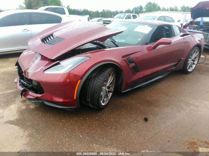 2017 CHEVROLET CORVETTE GRAND SPORT 2LT - 1G1YY2D78H5115595