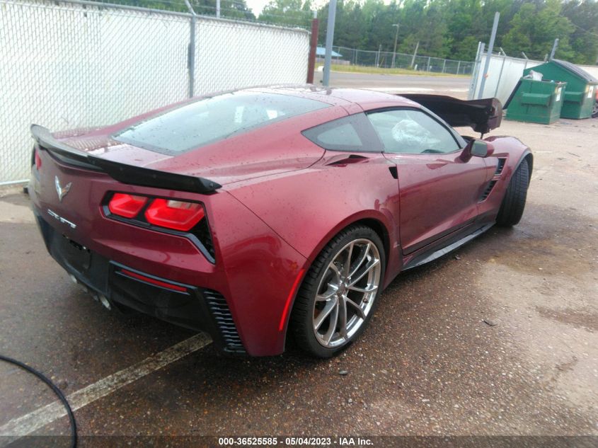 2017 CHEVROLET CORVETTE GRAND SPORT 2LT - 1G1YY2D78H5115595