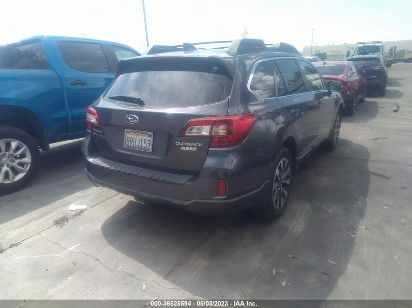 2017 SUBARU OUTBACK LIMITED - 4S4BSANC1H3339058
