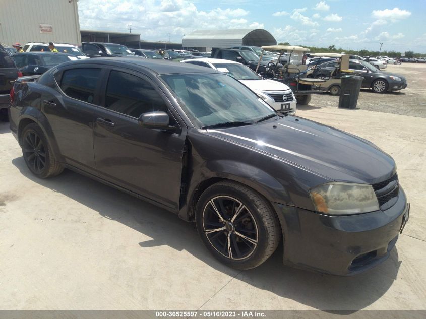 2014 DODGE AVENGER SXT - 1C3CDZCB7EN203825
