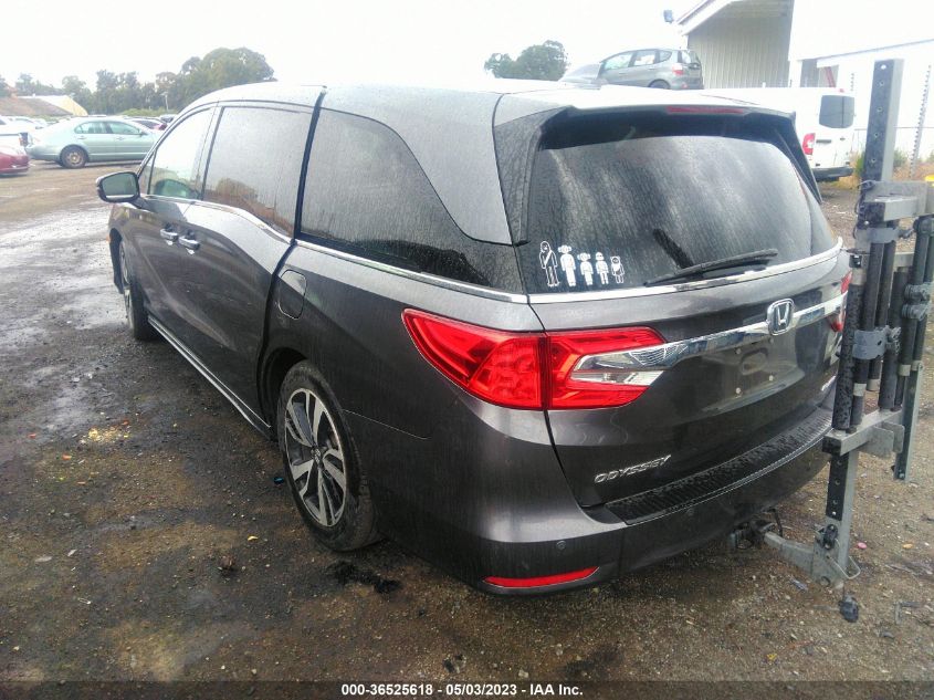 2018 HONDA ODYSSEY ELITE - 5FNRL6H99JB108947