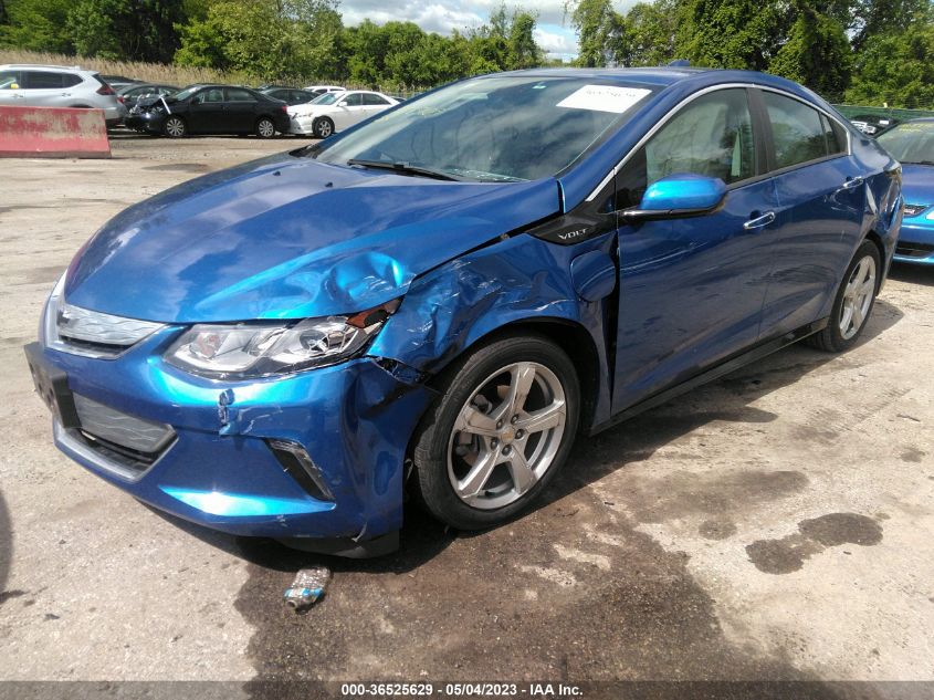 2018 CHEVROLET VOLT LT - 1G1RA6S55JU153041