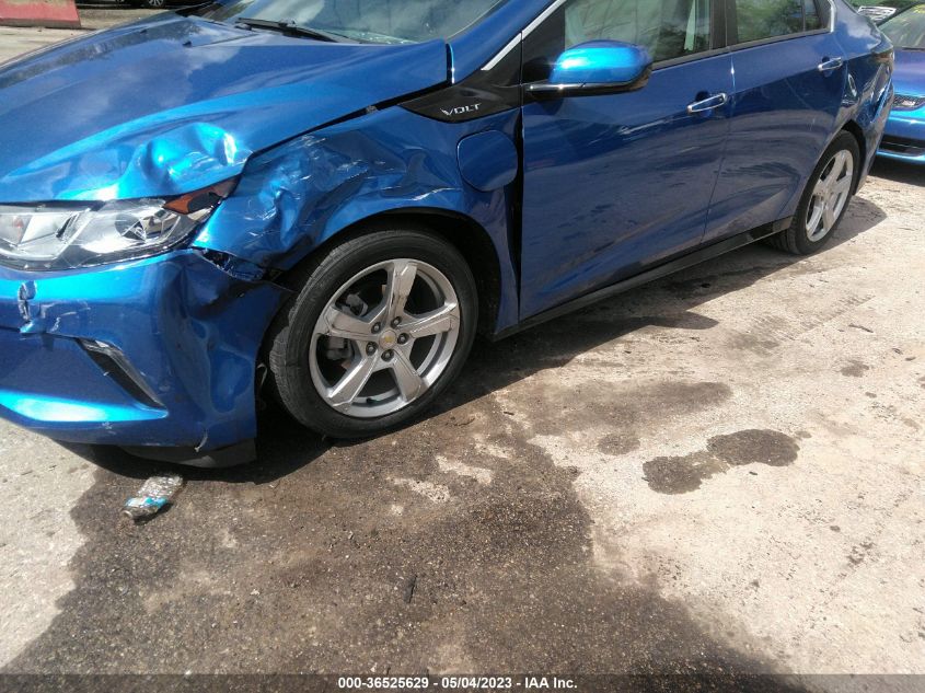 2018 CHEVROLET VOLT LT - 1G1RA6S55JU153041