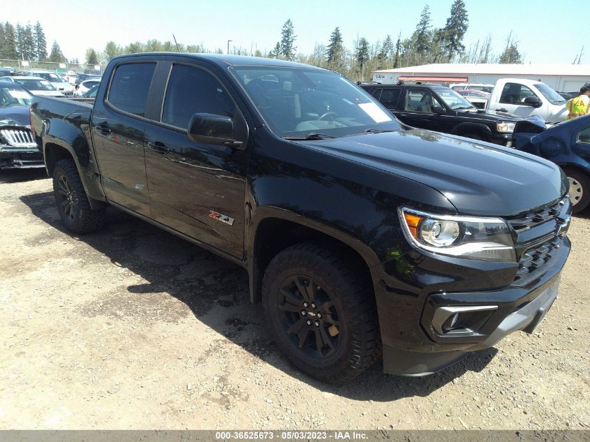 2021 CHEVROLET COLORADO 4WD Z71 - 1GCGTDEN1M1122612
