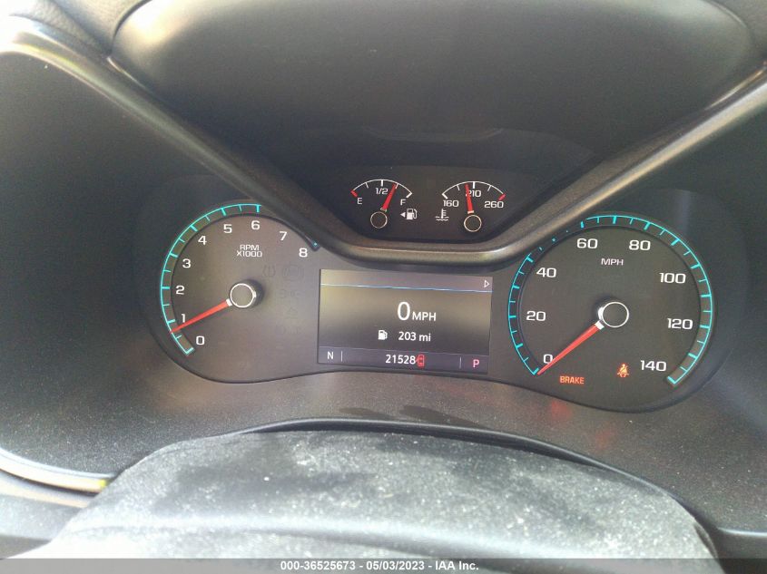 2021 CHEVROLET COLORADO 4WD Z71 - 1GCGTDEN1M1122612