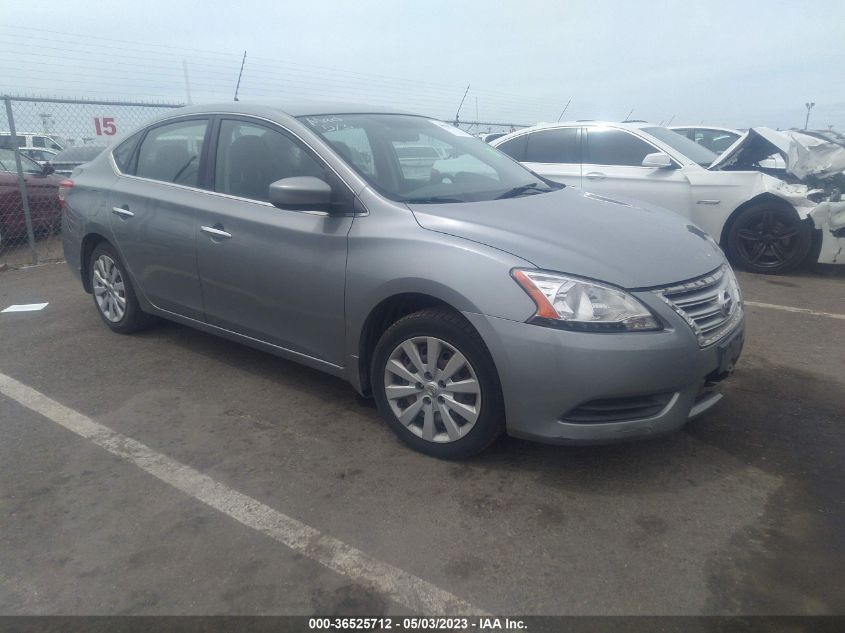 2013 NISSAN SENTRA SV - 3N1AB7APXDL645964