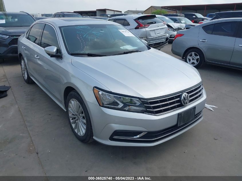 2017 VOLKSWAGEN PASSAT 1.8T SE - 1VWBT7A38HC052985