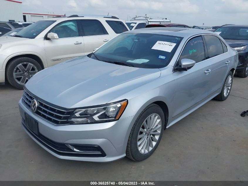 2017 VOLKSWAGEN PASSAT 1.8T SE - 1VWBT7A38HC052985