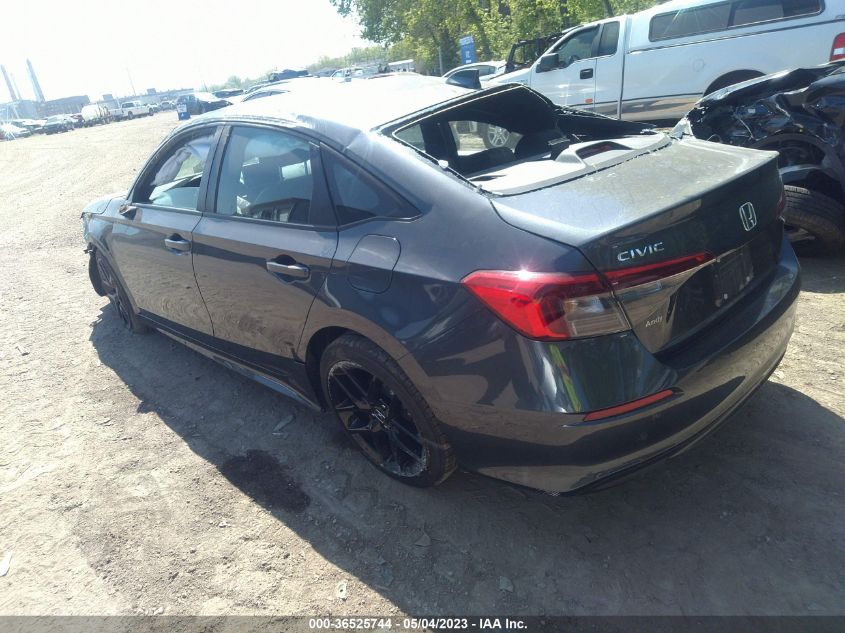 2023 HONDA CIVIC SEDAN SPORT - 2HGFE2F52PH514126