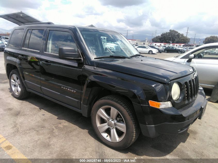2014 JEEP PATRIOT LATITUDE - 1C4NJPFB5ED540061