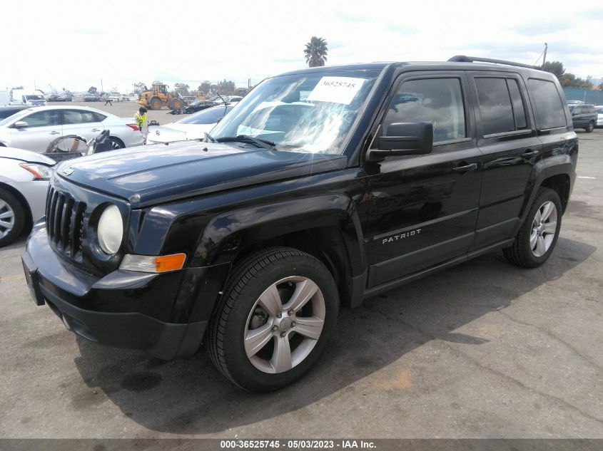 2014 JEEP PATRIOT LATITUDE - 1C4NJPFB5ED540061
