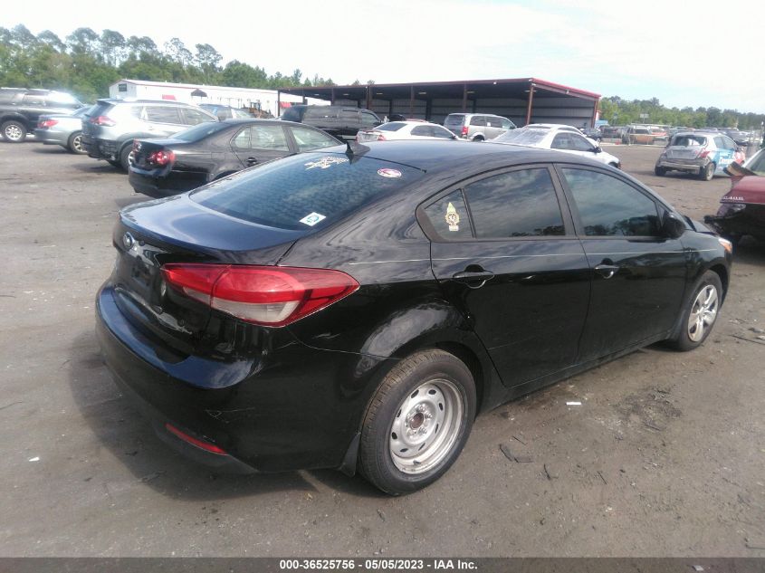 2017 KIA FORTE LX - 3KPFK4A78HE085714