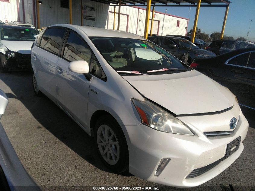 2014 TOYOTA PRIUS V TWO/THREE/FIVE - JTDZN3EU0E3291319